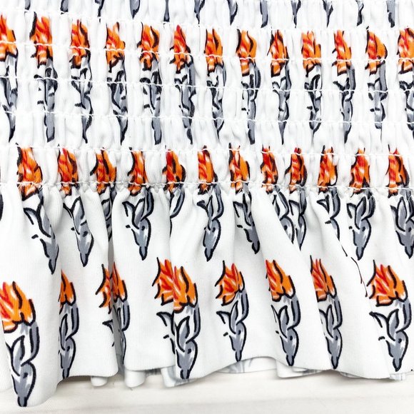 Smocked Bikini Tube Top NWOT - Picture 3 of 6